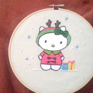Hello Kitty Winter Decor